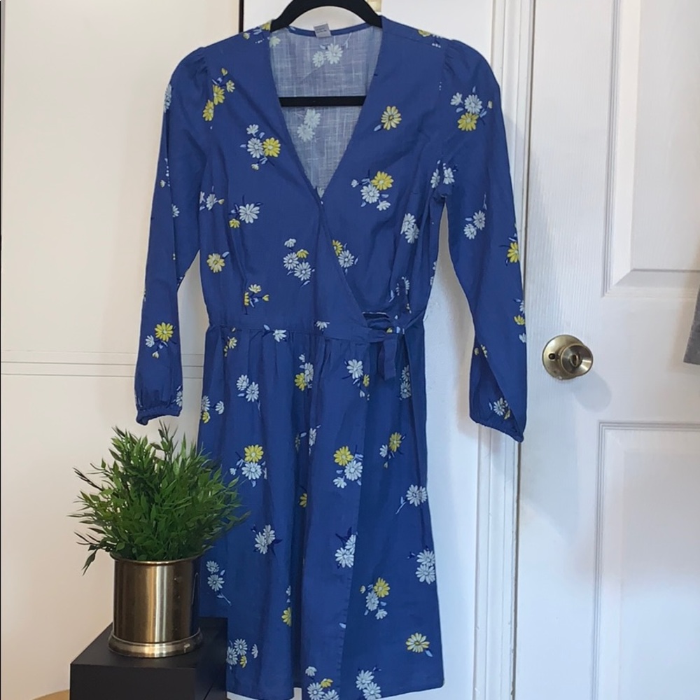 Floral Blue Old navy dress